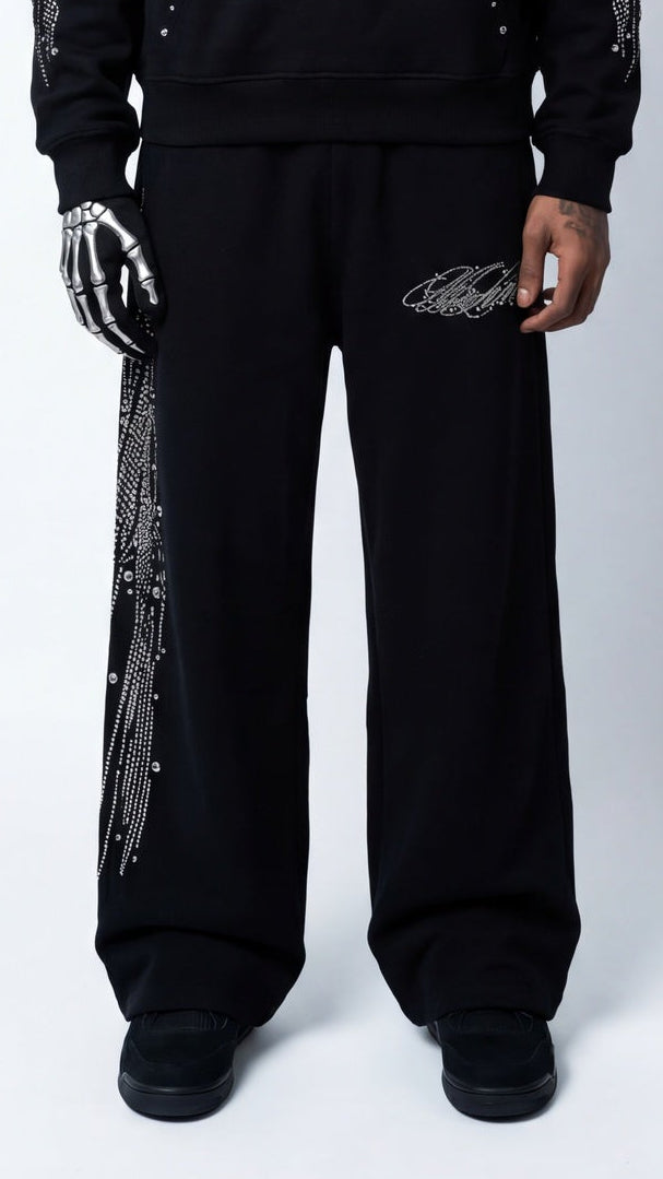 NoLuckyLuv RHINESTONE Pants