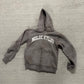 NoLuckyLuv Grey/white Hoodie