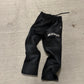 NoLuckyLuv Black/white SWEATPANTS