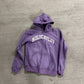 NoLuckyLuv Purple/white Hoodie