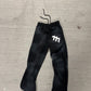 NoLuckyLuv Black/white SWEATPANTS