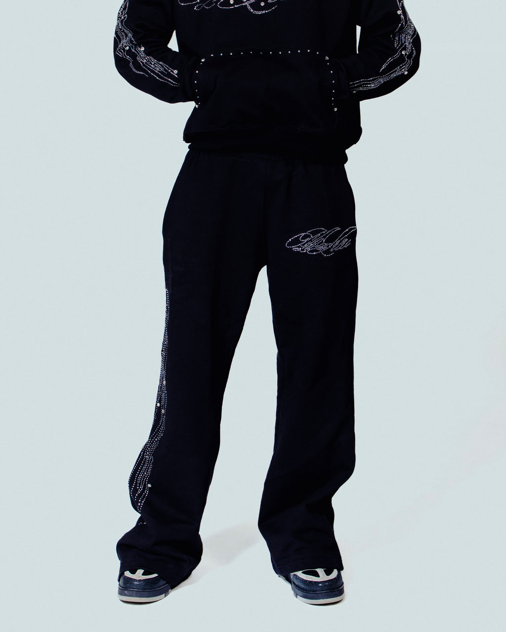NoLuckyLuv RHINESTONE Pants