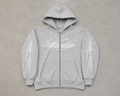 BNoLuckyLuv bgrey/white ZIP UP